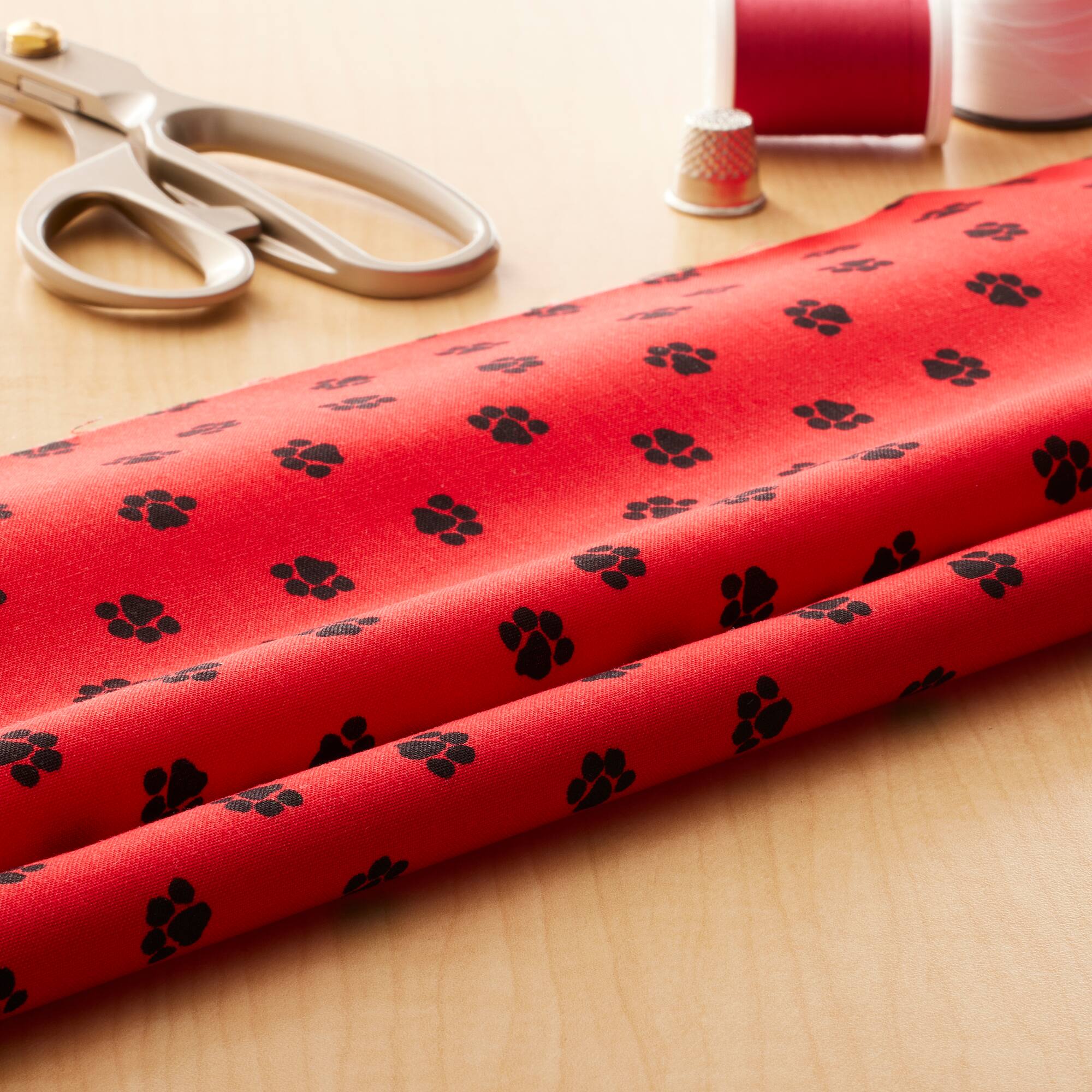 Paw Print Fabric By Loops & Threads®